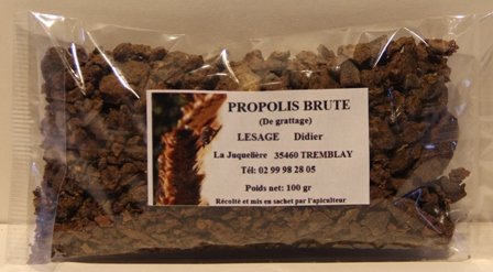 Propolis Brute de grattage (100 gr)